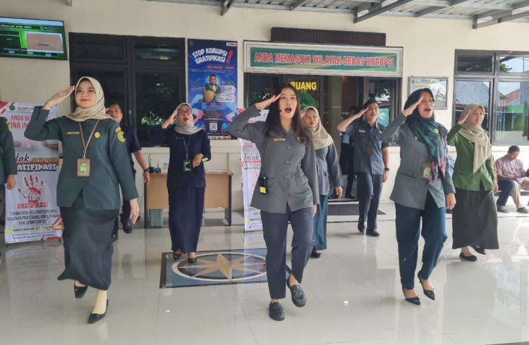 (11/11/2025) PA Demak Gelar Public Campaign Zona Integritas: Tolak Gratifikasi dan Hindari Calo!