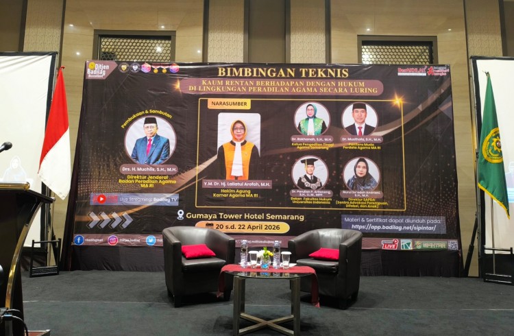 (20/04/2026) Dorong Peradilan Inklusif, PA Demak Hadiri BIMTEK Akses Keadilan bagi Kaum Rentan