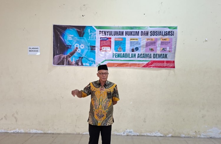 (23/01/2026) Dorong Peradilan Modern, PA Demak Sosialisasikan Layanan e-Court dan e-Litigasi (23/01/2026) Dorong Peradilan Modern, PA Demak Sosialisasikan Layanan e-Court dan e-Litigasi