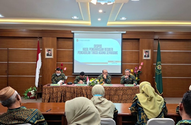 (30/04/2026) Perkuat Kinerja dan Integritas, PTA Semarang Laksanakan Pengawasan Reguler di PA Demak