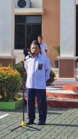 (04/08/2025) Apel Senin Pagi: Drs. Humaidi Ajak Pegawai Jadikan Semangat Kemerdekaan sebagai Motivasi Pelayanan